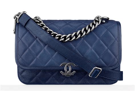 blue chanel bag 2016|chanel bag blue price.